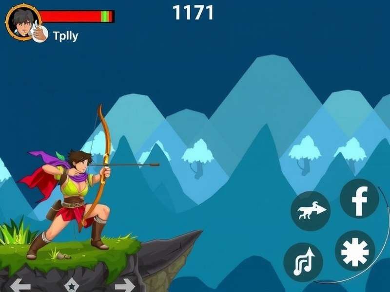 Epic Bow Warrior Gameplay Screenshot